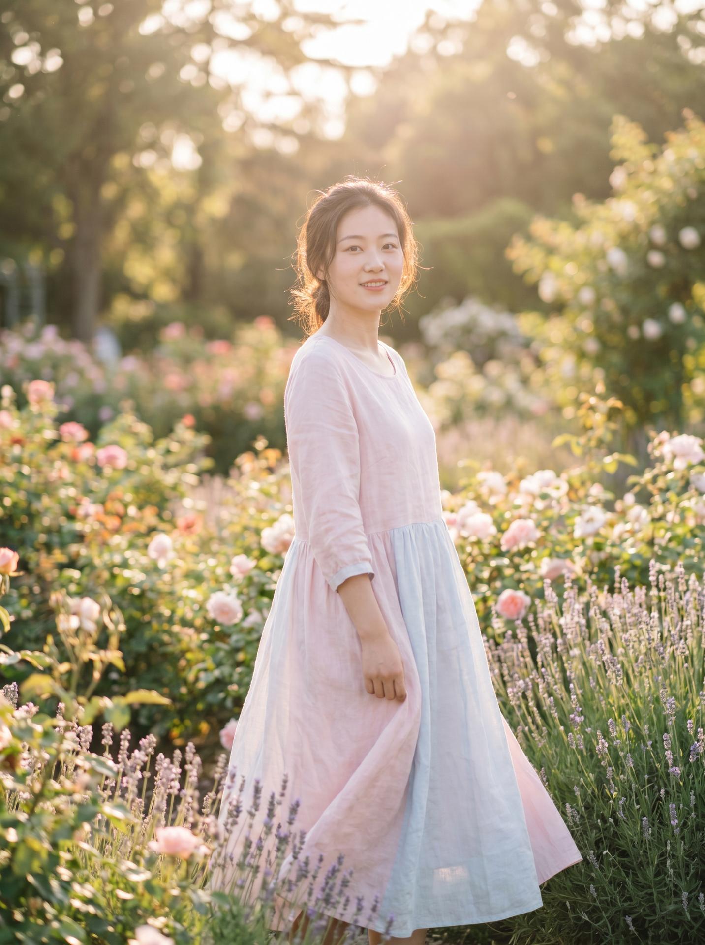每日大赛美图：清新自然美少女写真